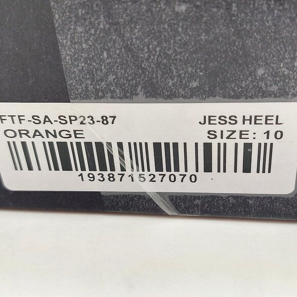 Fashion to Figure Jess Women's Wide Width Heeled Sandals - Size 10 - Picture 12 of 13